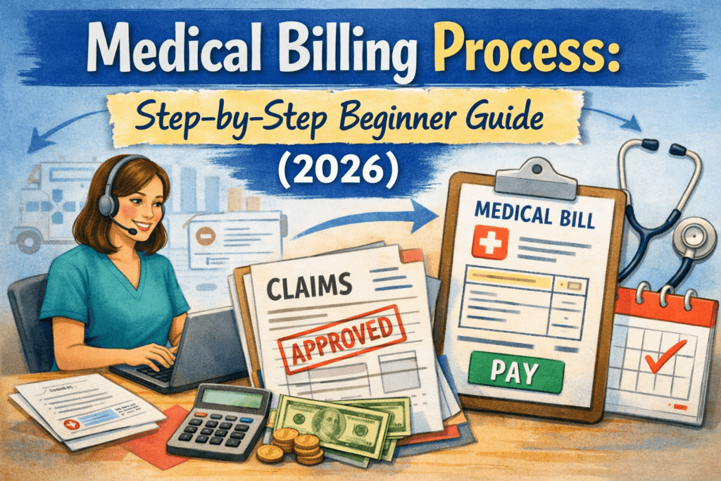 Medical Billing Process Steps Beginner Guide (2026)