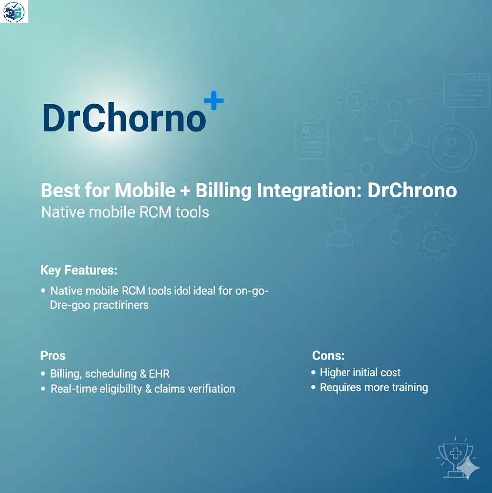 DrChrono medical billing software image